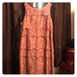 Lace dress. Worn once.